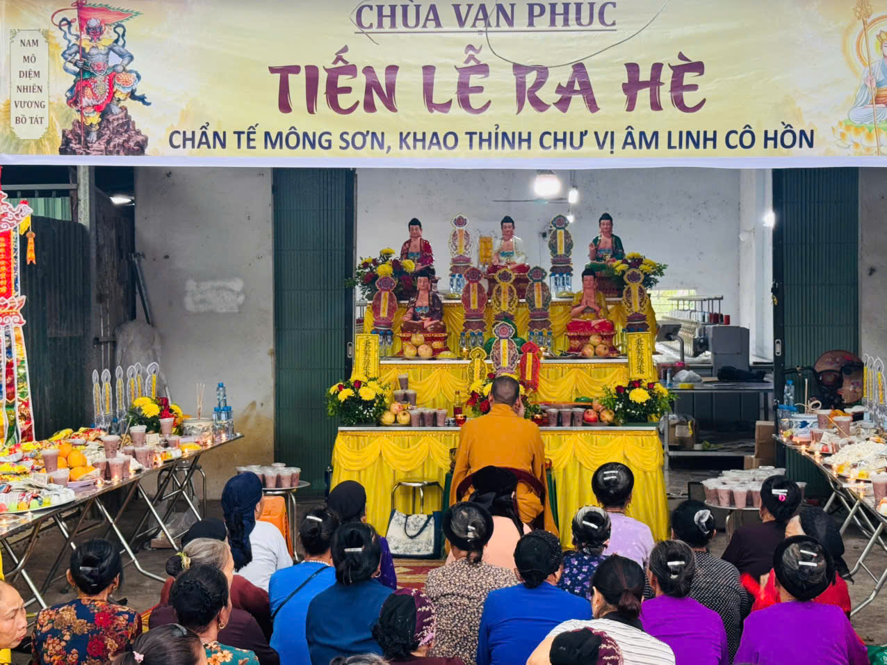 KHÓA LỄ RA HÈ – LỄ TẠ QUÁ TẠI CHÙA VẠN PHÚC ĐÃ VIÊN MÃN
