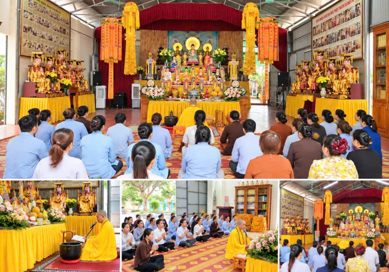 KHAI ĐÀN DƯỢC SƯ KỲ AN ĐẢO BỆNH TẠI CHÙA VẠN PHÚC